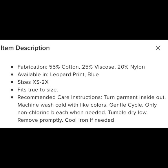 Side Button Sweater by Stella & Dot - Gray Leopard - Picture 6 of 6